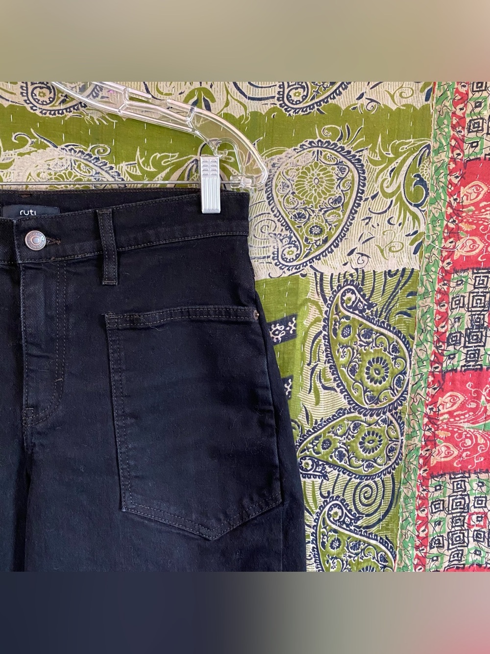 Ruti Dusted Black The Slouchy Jeans 2.0 Size 8 Quiet Luxury Minimal - Picture 4 of 16